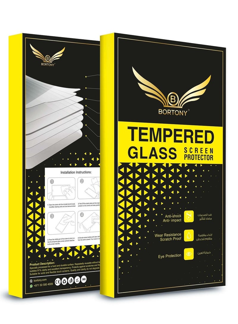 BORTONY 3D Tempered Glass Screen Protector For Apple iPhone XS Max Clear - Image 2