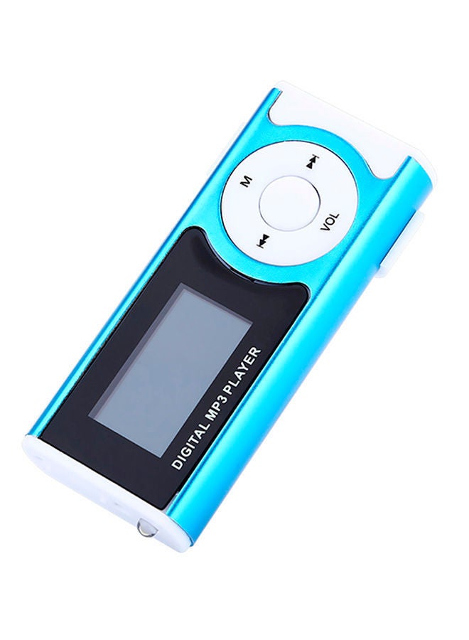 NIBEMINENT Portable MP3 Player With Micro USB Slot HQ-NO8734804 Blue/Black/White  - Image 1