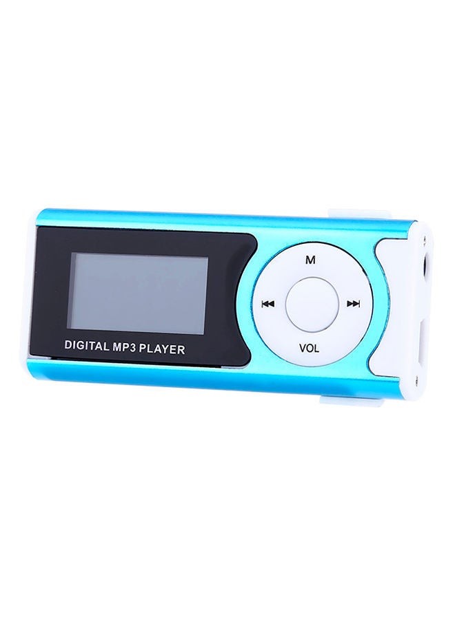 NIBEMINENT Portable MP3 Player With Micro USB Slot HQ-NO8734804 Blue/Black/White  - Image 2