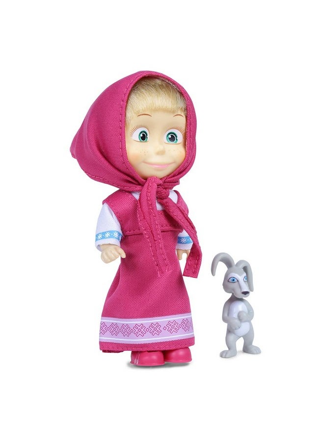 Masha and the Bear 12 Cm Toy Doll | Famous Cartoon | Ideal Gift Set for Girls Kids (Masha with Animal - Pink) - pzsku/ZFB7C509BAA2870293520Z/45/_/1741329744/48ffe1c4-3a9b-45c2-b1be-af2830bb233b