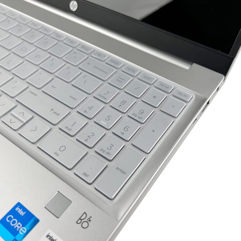 Saco غطاء لوحة مفاتيح لابتوب متوافق مع لابتوب HP 15، 15-hr 15-fd 15-hr0000TU، 15-hr0001TU، 15-fd0012TU، 15-fd0013TU، 15-fd0021TU، 15-fd0012TU، 15-fd0221TU 15.6 بوصة غطاء غبار - شفاف - Image 3