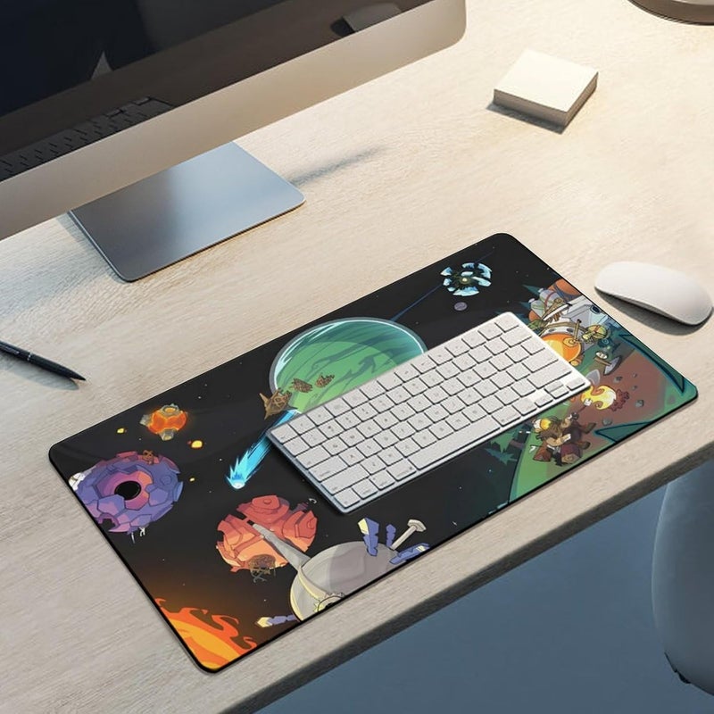 Keebik Gaming Mouse Pad, Outer Wilds Mouse Pad 11.8x23.6 Inch Large Extended Computer Mouse Mat Keyboard Full Desk Mousepad for Gaming, Office, Home - Image 5