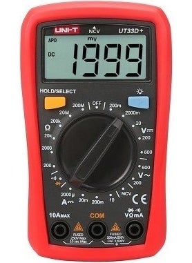UNI-T Unit Ut 33D+ 600V 10A Digital Multimeter 