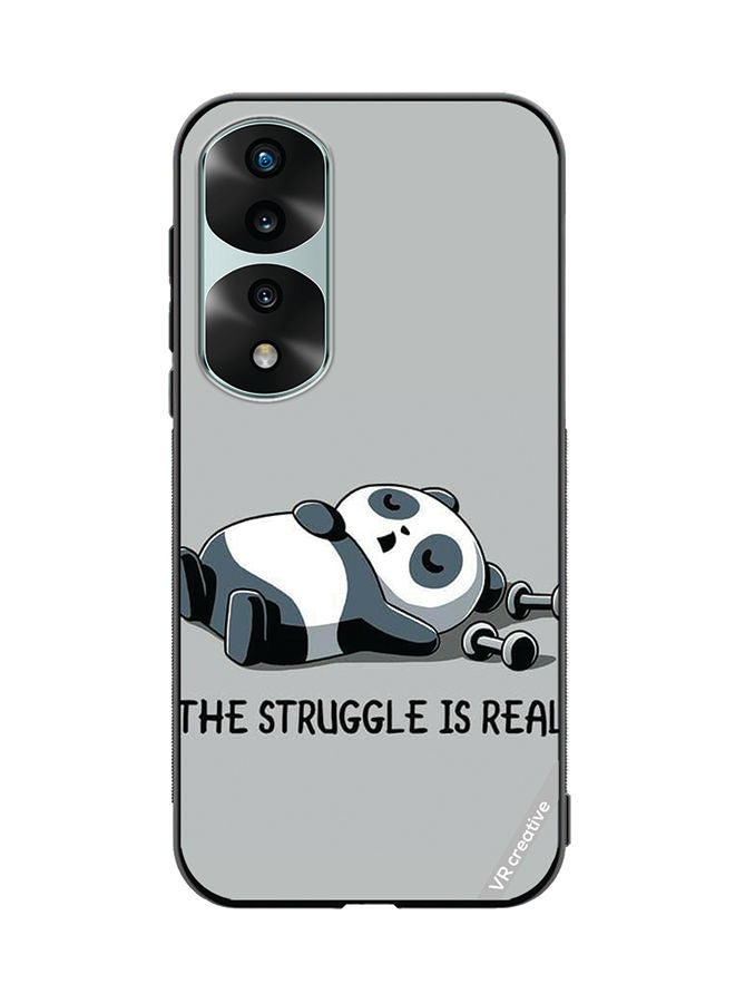 VR CREATIVE Protective Case Cover For Honor 70 Pro plus Struggle Is Real Design Multicolour - Image 1