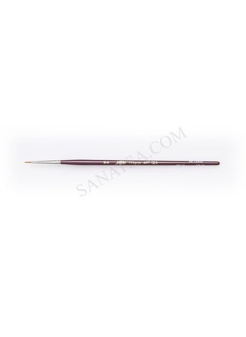 123 Series Round Tip Synthetic Brush No: 2/0