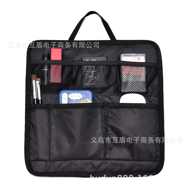 Travel Backpack Organizer Insert Bag B section Black