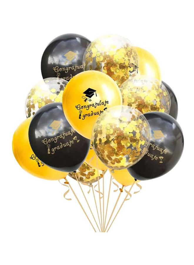 Sharpdo 50-Piece Graduate Party Decoration Balloon Set 12inch - Image 1