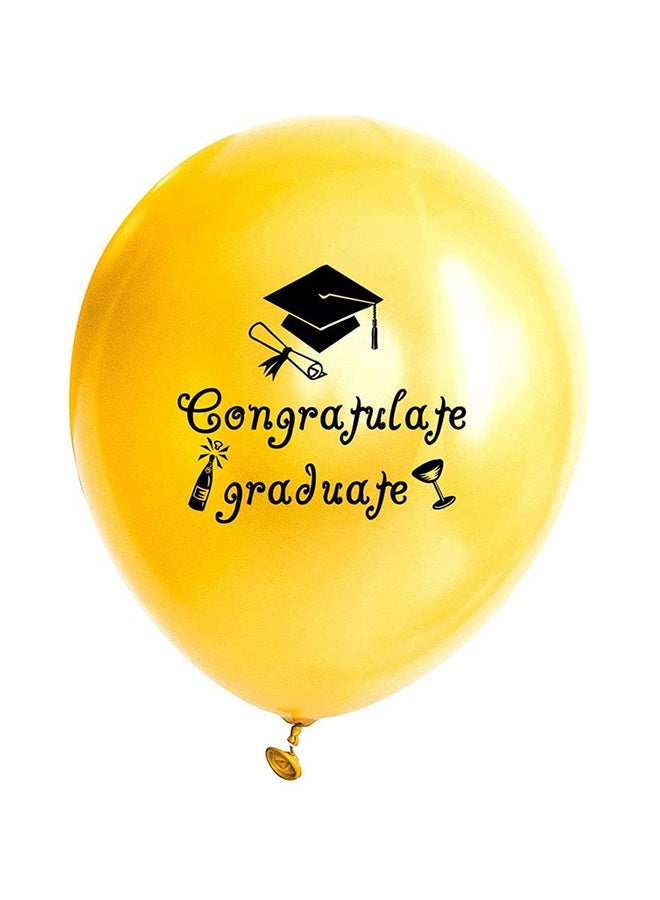 Sharpdo 50-Piece Graduate Party Decoration Balloon Set 12inch - Image 4
