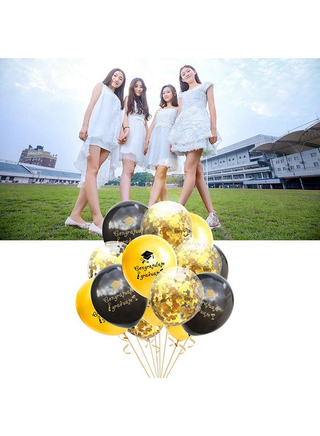 Sharpdo 50-Piece Graduate Party Decoration Balloon Set 12inch - Image 3