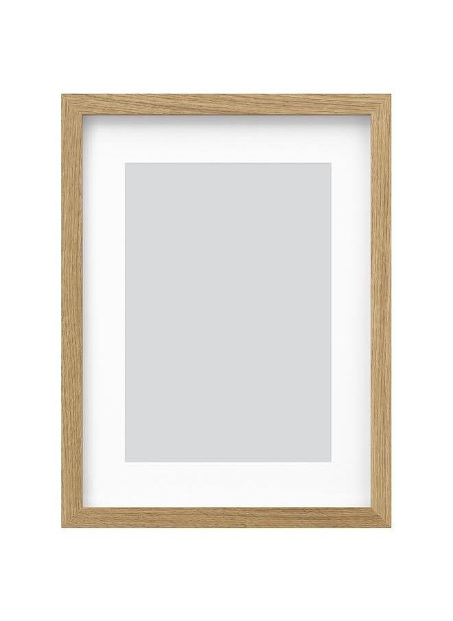 زبون - إطار، تأثير البلوط، 30 × 40 سم - Image 1