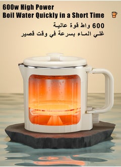 Kawu Foldable Small Electric Kettle, 800ml Portable Tea Kettle Mini Electric Teapot Small Water Boiler with storage bag, 304 Stainless Steel, Auto Shut Off, for Travel, Camping, RV, Home  - Image 3