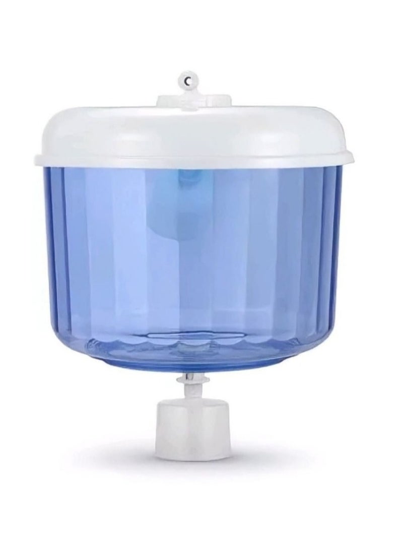 Automatic Water Bottle for Direct Connection to Water Filter – Includes 15m Hose, T-Connector, Teflon Tape & Easy Shut-Off Valve – Compatible with All Water Coolers