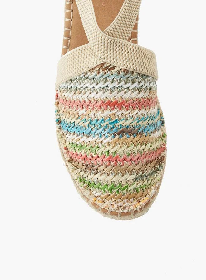 Peppermint MULTICOLOUR Women Wedge Heel Espadrilles for Women | Best Price UAE