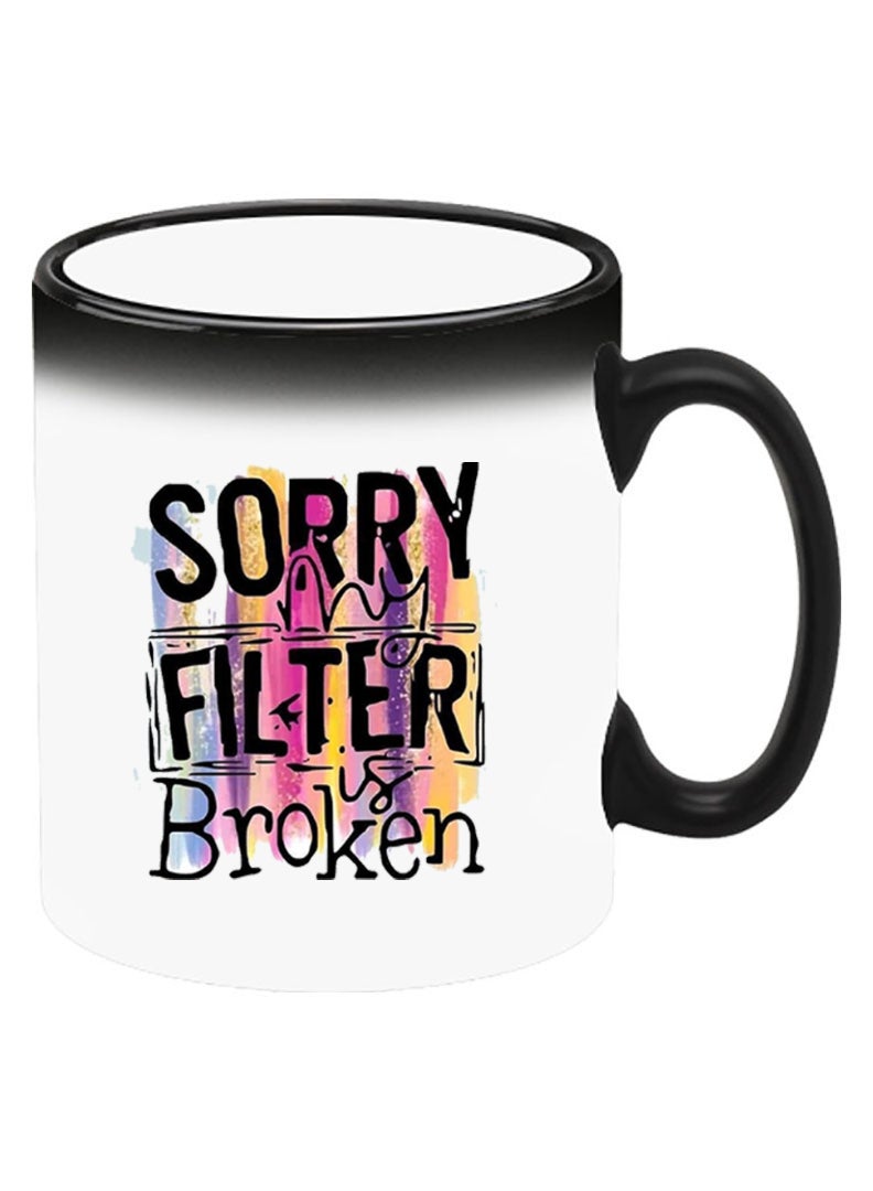 Theodor Color Changing Heat Sensitive Ceramic Mug, Image Revealed When HOT Liquid is Added! Sorry filter is broken - Image 2