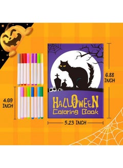 Max Fun 24 Pack Halloween Coloring Book Halloween Classroom Favors Treats Gifts Halloween Party Favors Trick Or Treat For Kids  - Image 5
