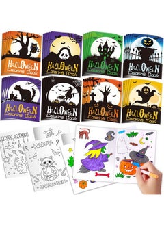 Max Fun 24 Pack Halloween Coloring Book Halloween Classroom Favors Treats Gifts Halloween Party Favors Trick Or Treat For Kids  - Image 2