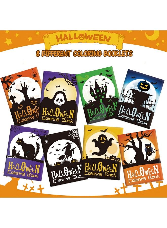 Max Fun 24 Pack Halloween Coloring Book Halloween Classroom Favors Treats Gifts Halloween Party Favors Trick Or Treat For Kids - Image 4