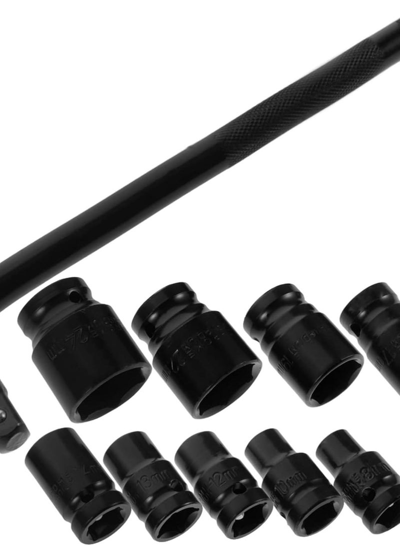 GGOOT Motorcycle Repair Tools Set Electric Wrench Socket Set Hardware Tools for Mechanics Car Repair  - Image 1