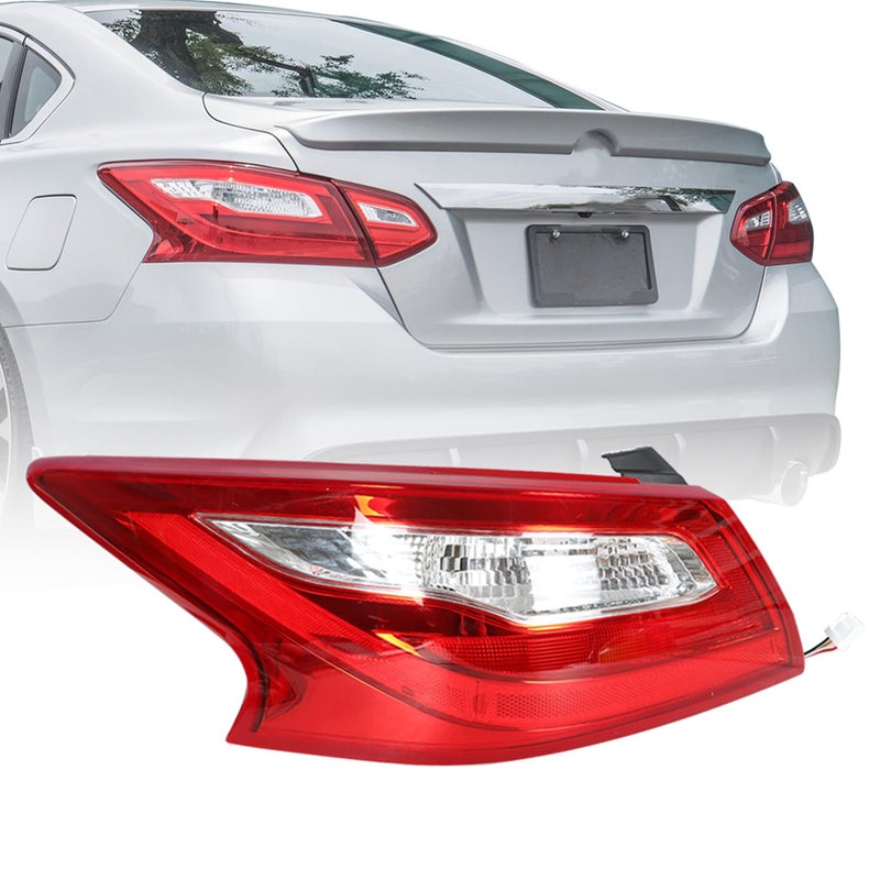 munirater Outer Tail Light Assembly Replacement for Altima 20162018 Rear Brake Lamp Driver Side