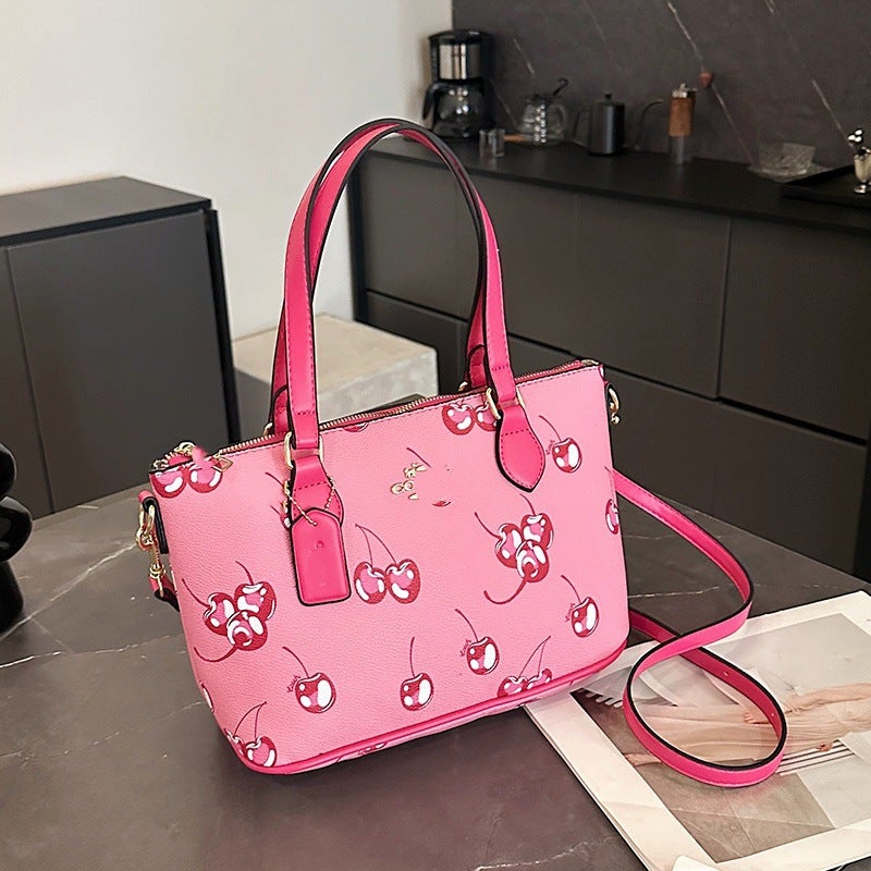 Bags For Women New Fashion Basket-Style Bags For Women Textured Shoulder Crossbody Handbags For Girls - Image 4
