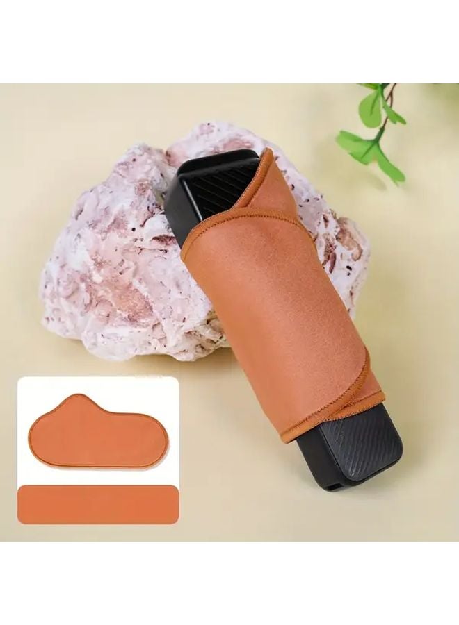 حقيبة الكاميرا البرتقالية القابلة لإعادة الاستخدام لـ DJI Pocket 3 و2 وMini وNeo وAction والطائرات بدون طيار، علبة واقية - Image 1