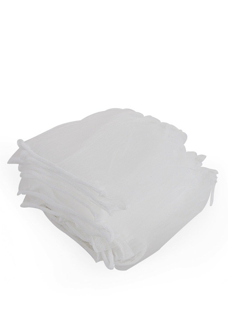 100pcs Disposable Mesh Sink Filter Bags, Flex Kitchen Sink Filter Mesh Trash Bags Anti-Clogging, Fits Most Sizes Sink Filters  - Image 4