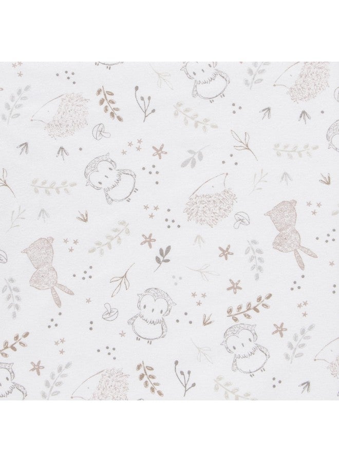 Trend Lab Woodland Friends Deluxe Flannel Changing Pad Cover - Image 2