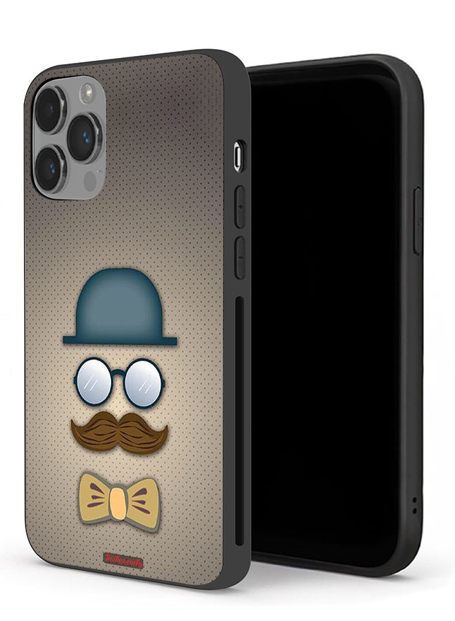 Tolwak Apple iPhone 14 Pro Protective Case ManS Head Art - Image 1