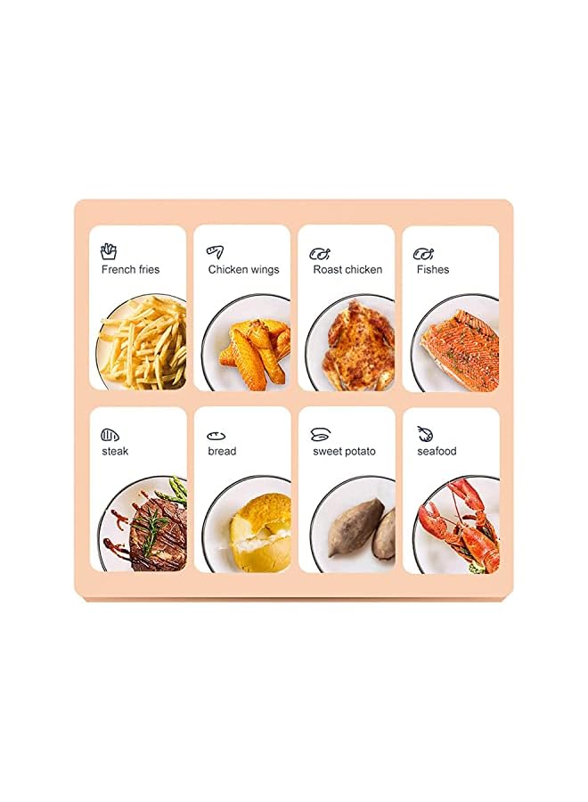 S-TOP 100 PCS Square Air Fryer Parchment Paper 8.5 inch Unbleached Square Air Fryer Liners/Steaming Parchment Liner for Air Fryer, Steaming Basket (8.5inch) - Image 4