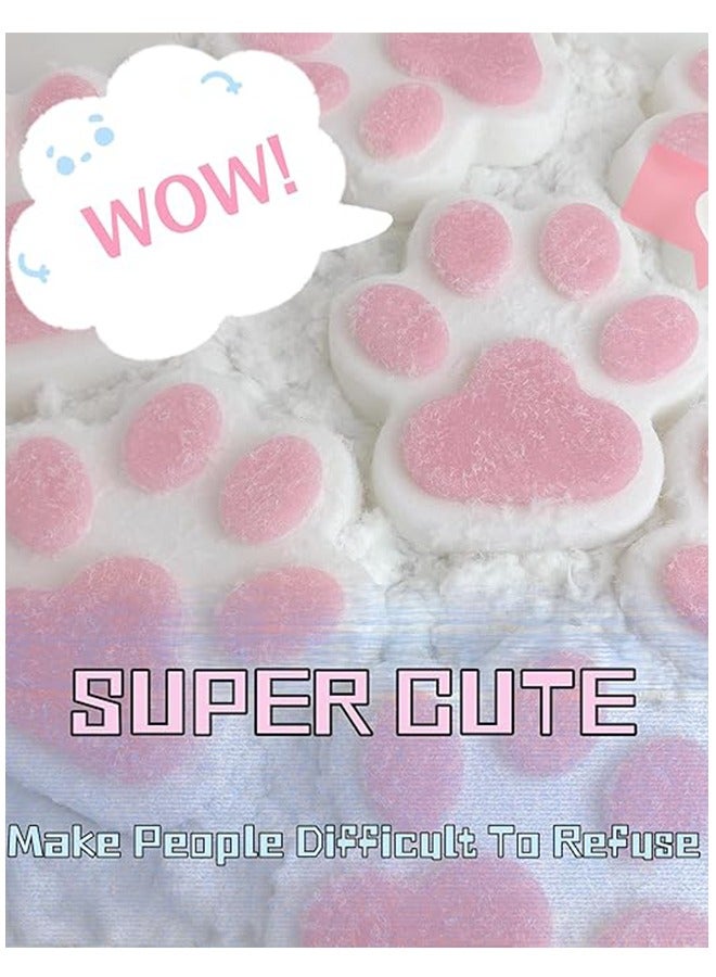Cat Paw Taba Squishy Stress Relief Toys for Kids Adults, Pinch Decompression Toy,Super Soft Squeeze Fidget Toys - Image 1