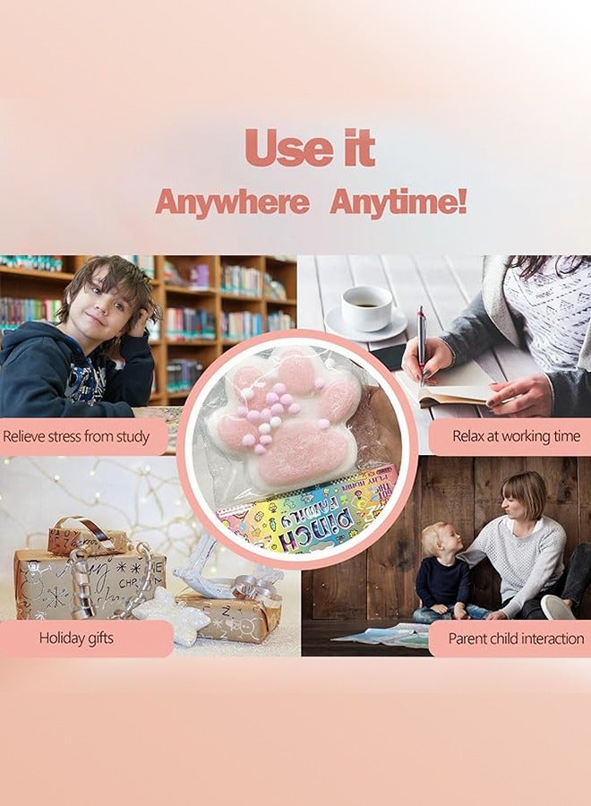 Cat Paw Taba Squishy Stress Relief Toys for Kids Adults, Pinch Decompression Toy,Super Soft Squeeze Fidget Toys - Image 5