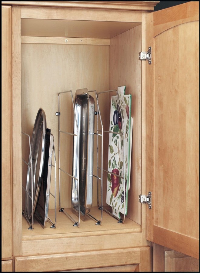 Rev-A-Shelf - 597-12CR-52 - Single 12 in. Chrome Bakeware and Tray Divider - Image 2