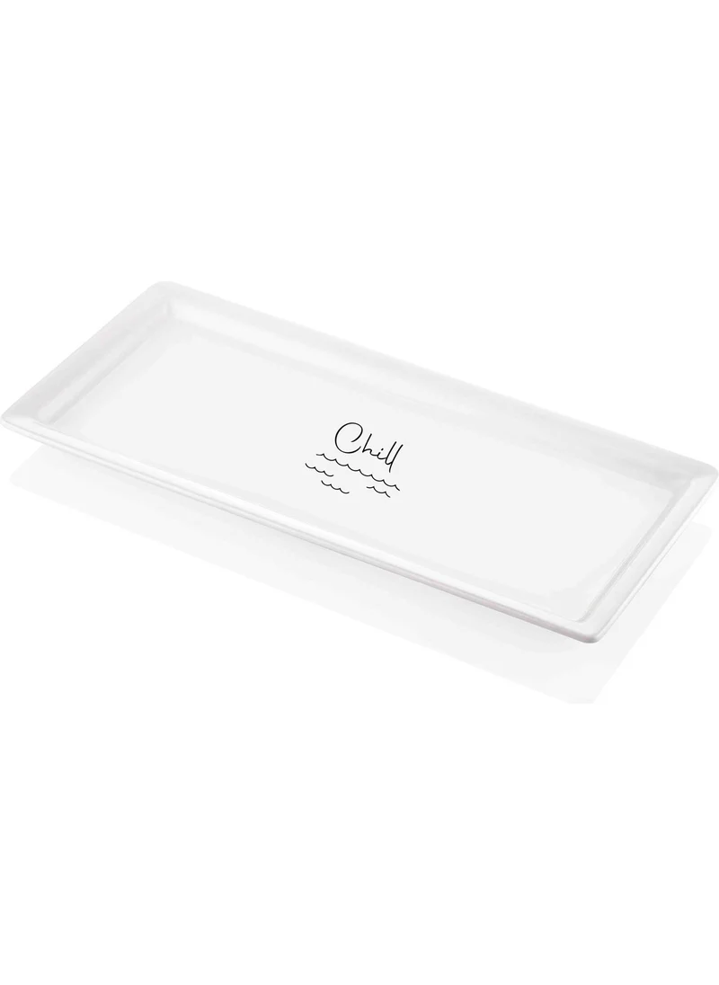 The Mia Summertime Rectangular Service - 35 x 16 cm