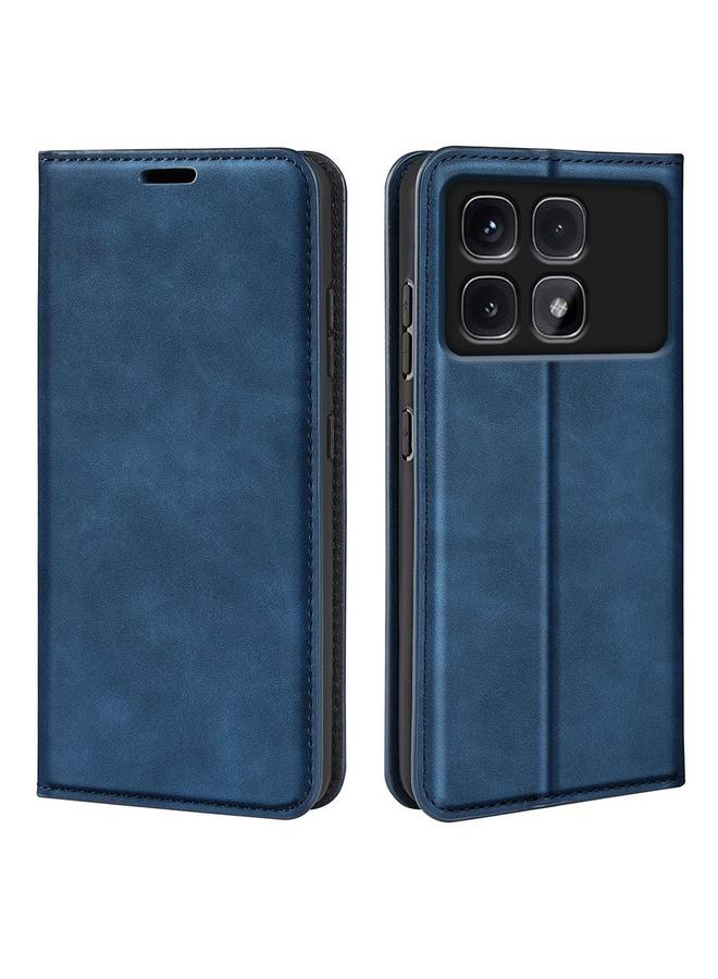 The Bros Case For Xiaomi Redmi K70 Ultra Retro-skin Magnetic Suction Leather Phone Case