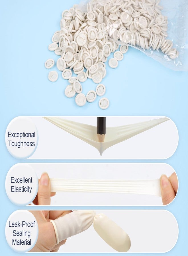 LECWELL Finger Cots Finger Gloves Disposable(Approx 480pcs),Medium Finger Protectors,Finger Covers Protection for Finger Tips,Thumb Protector for Electronic Repair, Handmade, Industrial Apply - Image 4