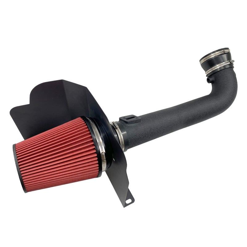 Cold Air Intake Kit WFilter High Performance for 20142020 ChevyGMCCadillac Silverado 1500 Suburban Tahoe Sierra 1500 Yukon Yukon Denali Escalade V8 53L 62L Black Red