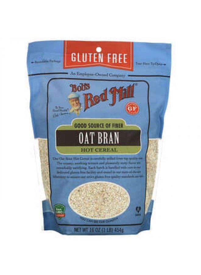 Bob's Red Mill - Bob's Red Mill, Oat Bran Hot Cereal, Gluten Free, 16 oz (454 g) - Image 1
