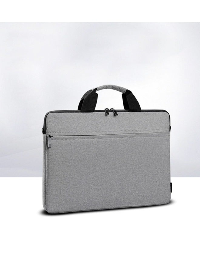 Laptop Sleeve 15.6-16.1 inch Laptop Bag Shockproof Protective Notebook Case with Accessory Pocket Briefcase Carrying Laptop Cover Breathable Waterproo Wear-Resistant and Shock Resistant -Gray  - Image 1