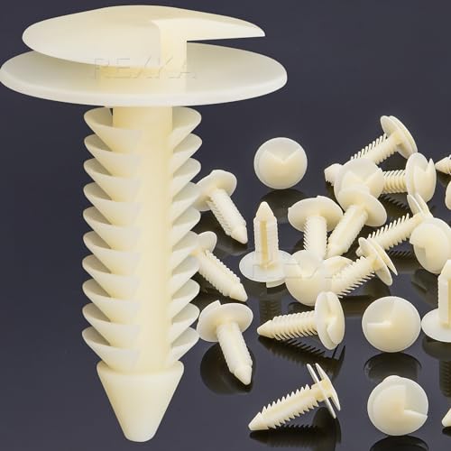 Rexka ركسكا 50 قطعة مشبك تثبيت لوحة باب متوافق مع GM 363137 شيفروليه بليزر سيلفرادو شاحنة GMC يوكون - Image 1