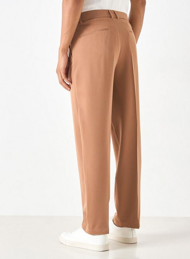 ايكونيك بنطلون سادة بجيوب وزر إغلاق من آيكونيك - Image 3