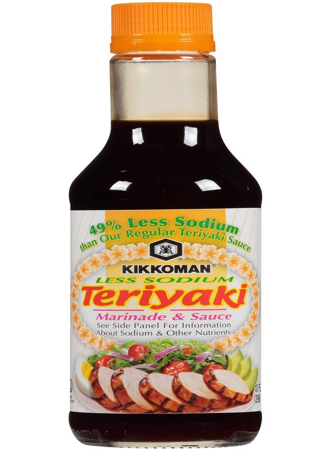 Kikkoman صلصة ترياكي كيكومان قليلة الصوديوم، 10 أونصة (عبوة من 2، إجمالي 20 أونصة سائلة) (عبوة من 2) - Image 2