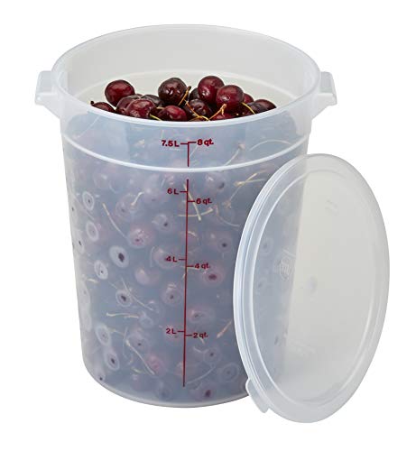 Cambro (RFSC6PP190) Cover for 6 & 8 qt Round Containers - Image 3