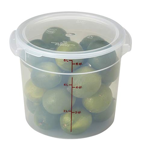 Cambro (RFSC6PP190) Cover for 6 & 8 qt Round Containers - Image 2