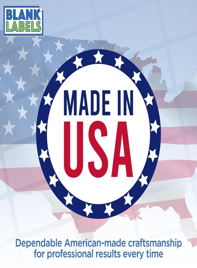 Blank Labels 4" X 6" Direct Thermal Shipping Labels | Blue | 1" Cores w/Perfs Easy Tear | Made in USA - Printer w/Ribbon Needed | Printing Label | 250 Labels | 250 Labels per Roll | 1 Rolls | Blank Labels - Image 5