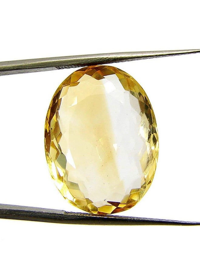LMDPRAJAPATIS 5.25 Ratti / 4.42 Carat Natural AA++ Quality Original Citrine Sunehla Certified Astrological Purpose Loose Gemstone for Men & Women (Lab Tested) - Image 4