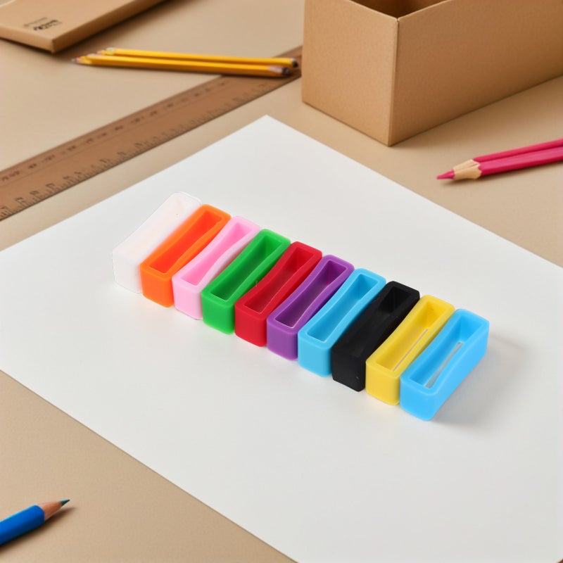 50pcs Silicone Watch Band Holders Replacement Strap Keeper Retainer Fasteners Parts for Watch Sports Accessories - Image 5