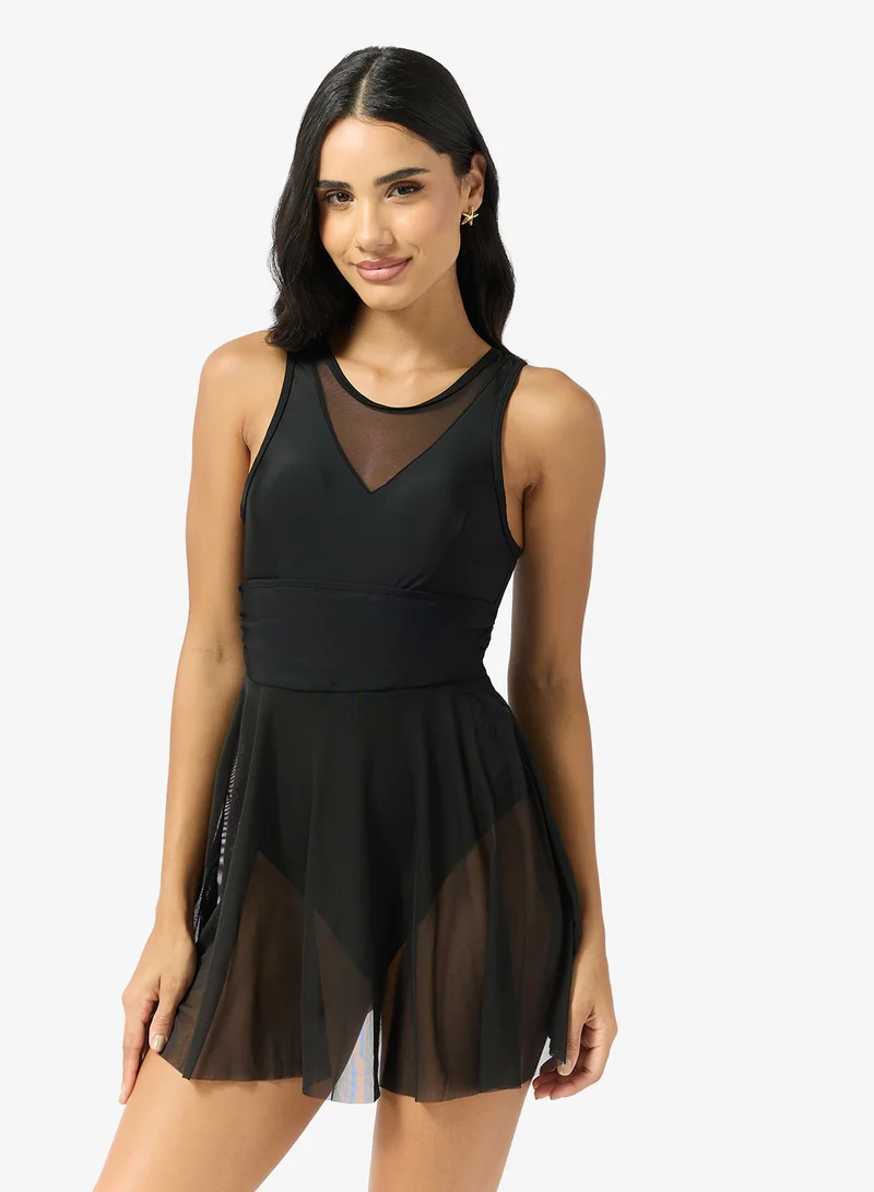 Ginger Swimsuit with Skirt Coverup