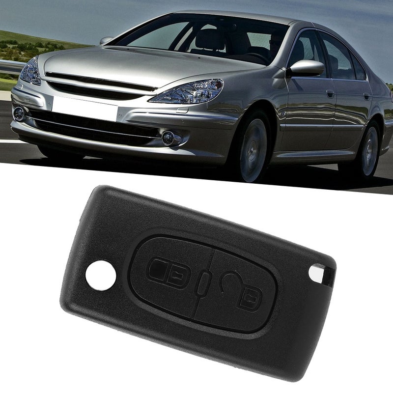 2Button Car Remote Flip Key Fob Case Blade Cover Shell Fit for PEUGEOT 207 307 308 407 - Image 5