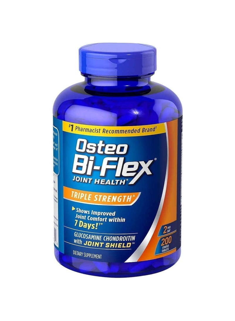 Osteo Bi-Flex Osteo Bi Osteo Bi Flex Tripple Strength Supplement (200 Count, Pack of 1)