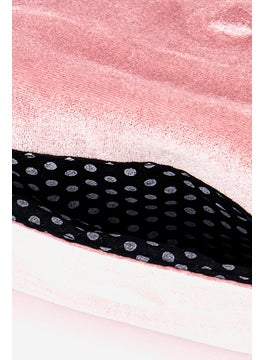 Urban Expressions Women Velvet Cross Body Bag 19 L x 12 H x 1 W cm, Pink  - Image 2